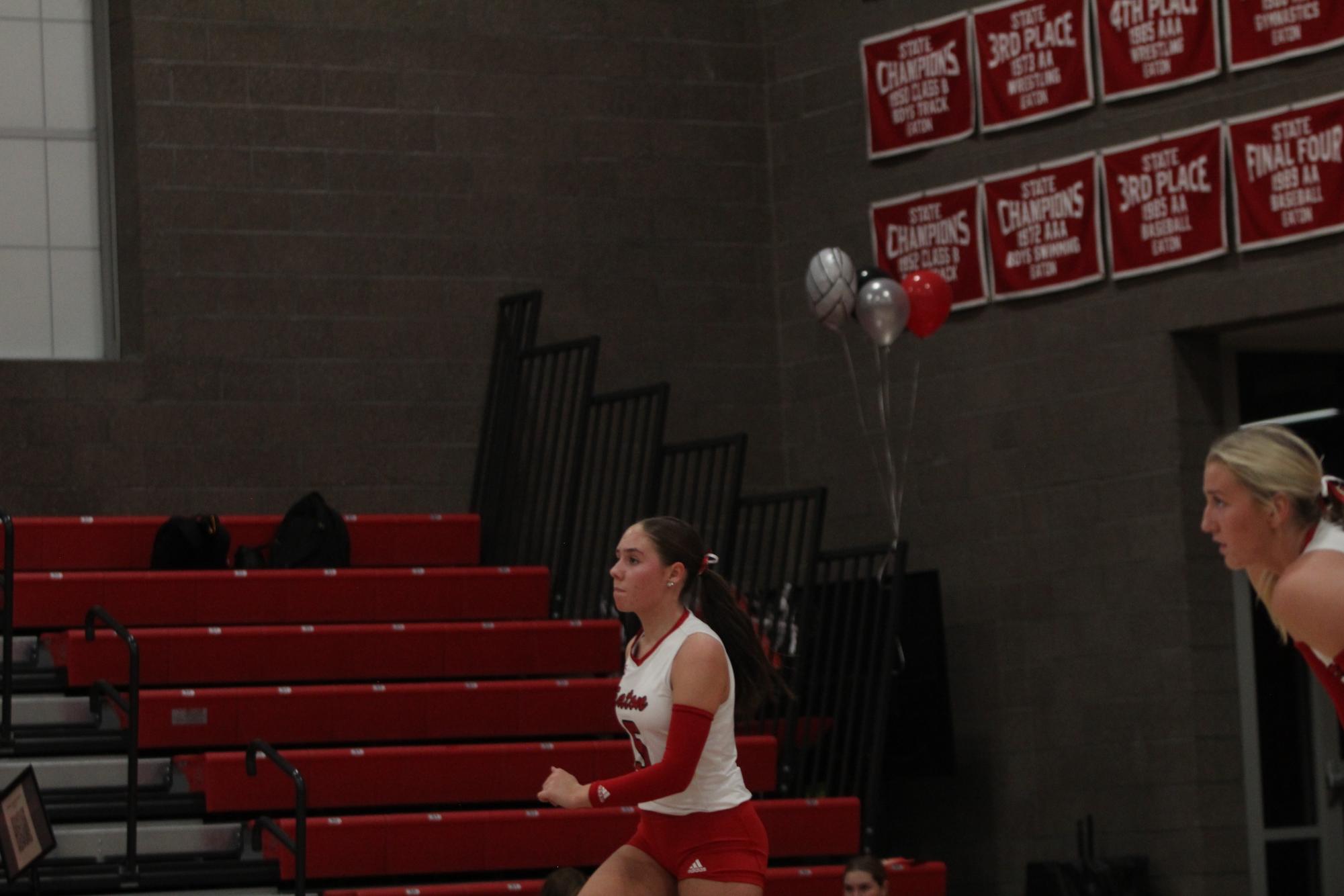 Eaton High School volleyball senior night photos