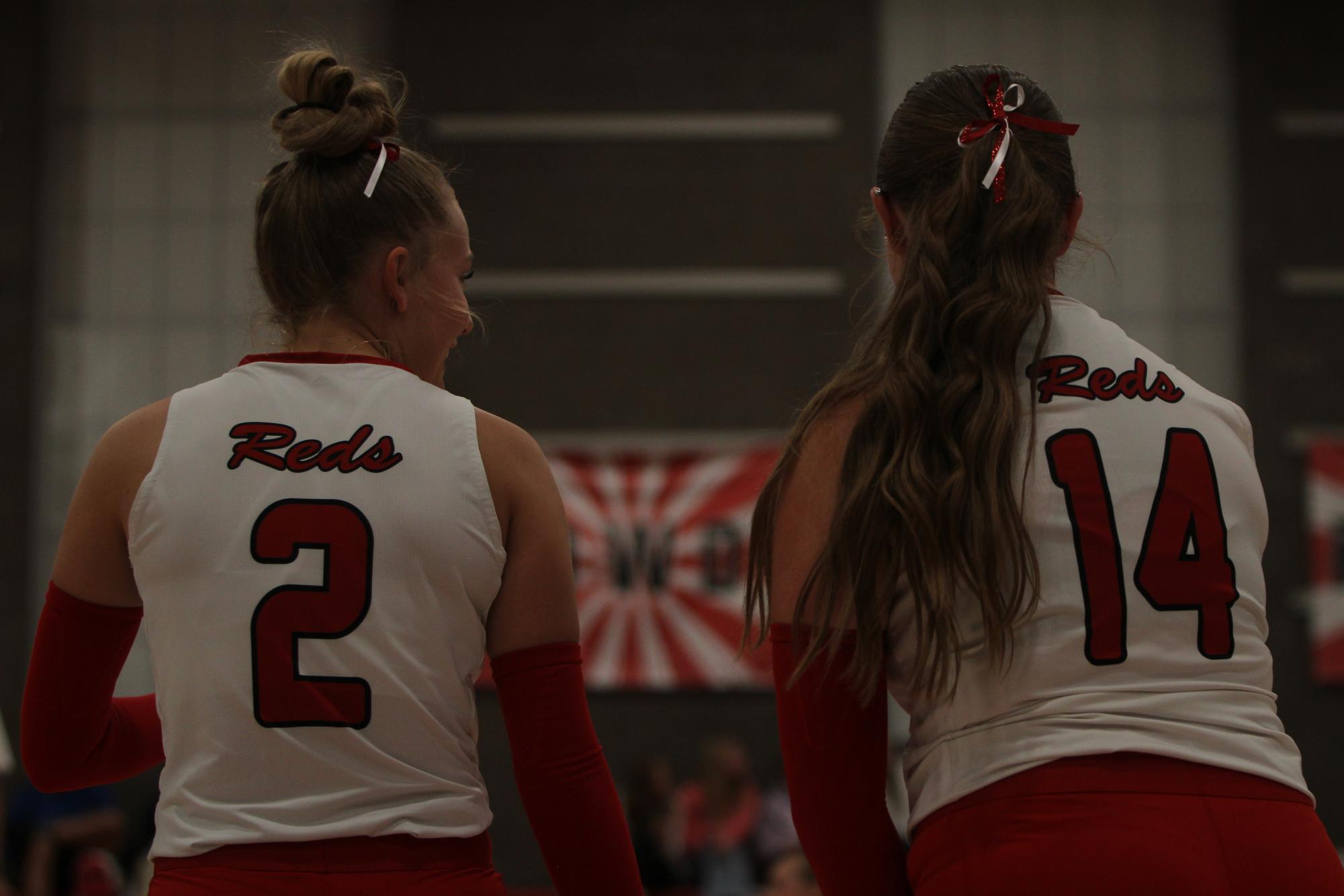 Eaton High School volleyball senior night photos