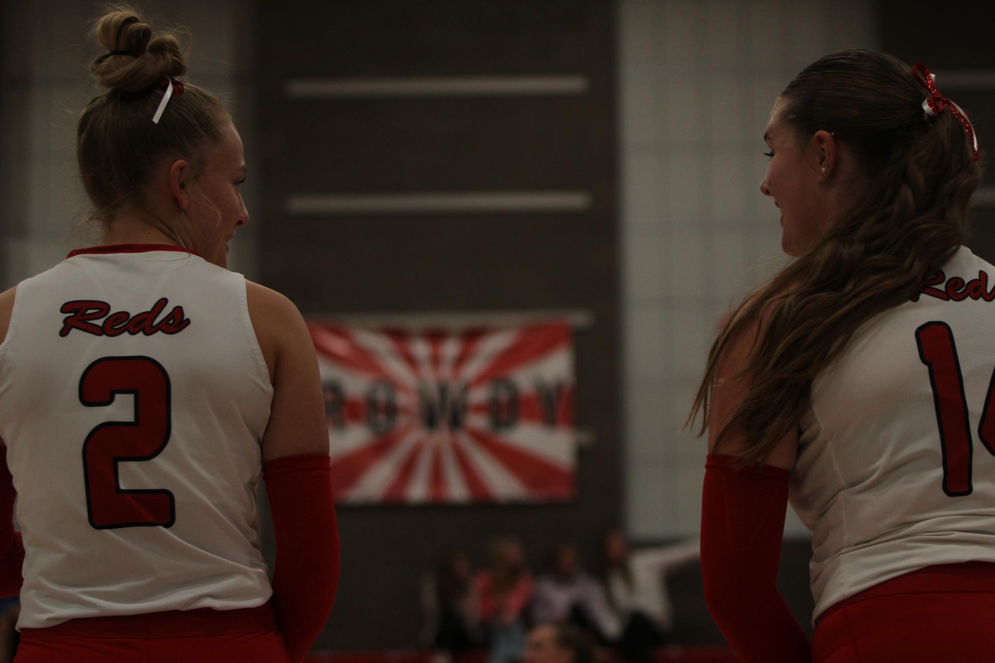 Eaton High School volleyball senior night photos