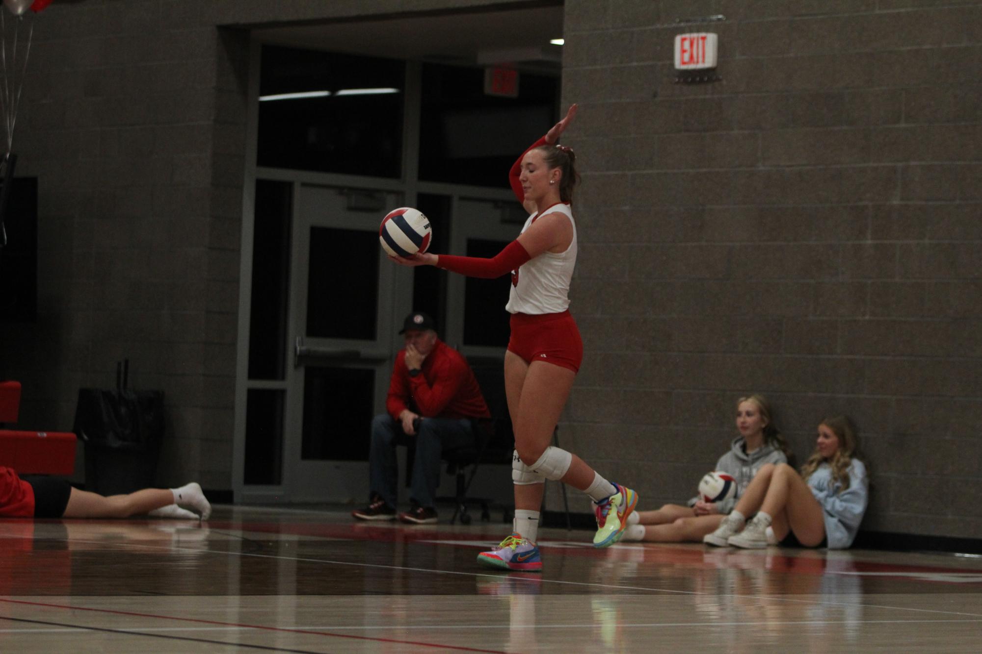 Eaton High School volleyball senior night photos