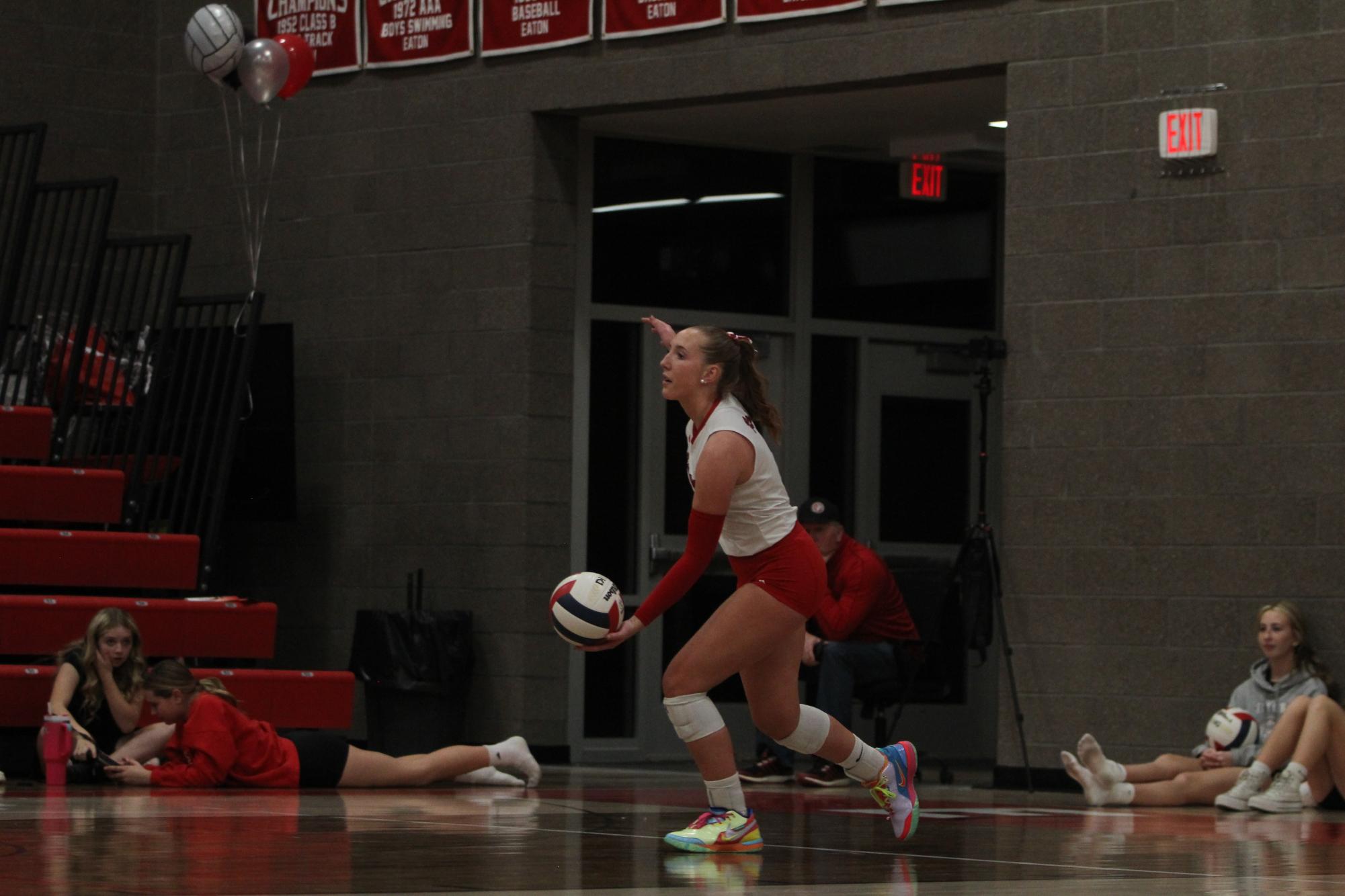 Eaton High School volleyball senior night photos