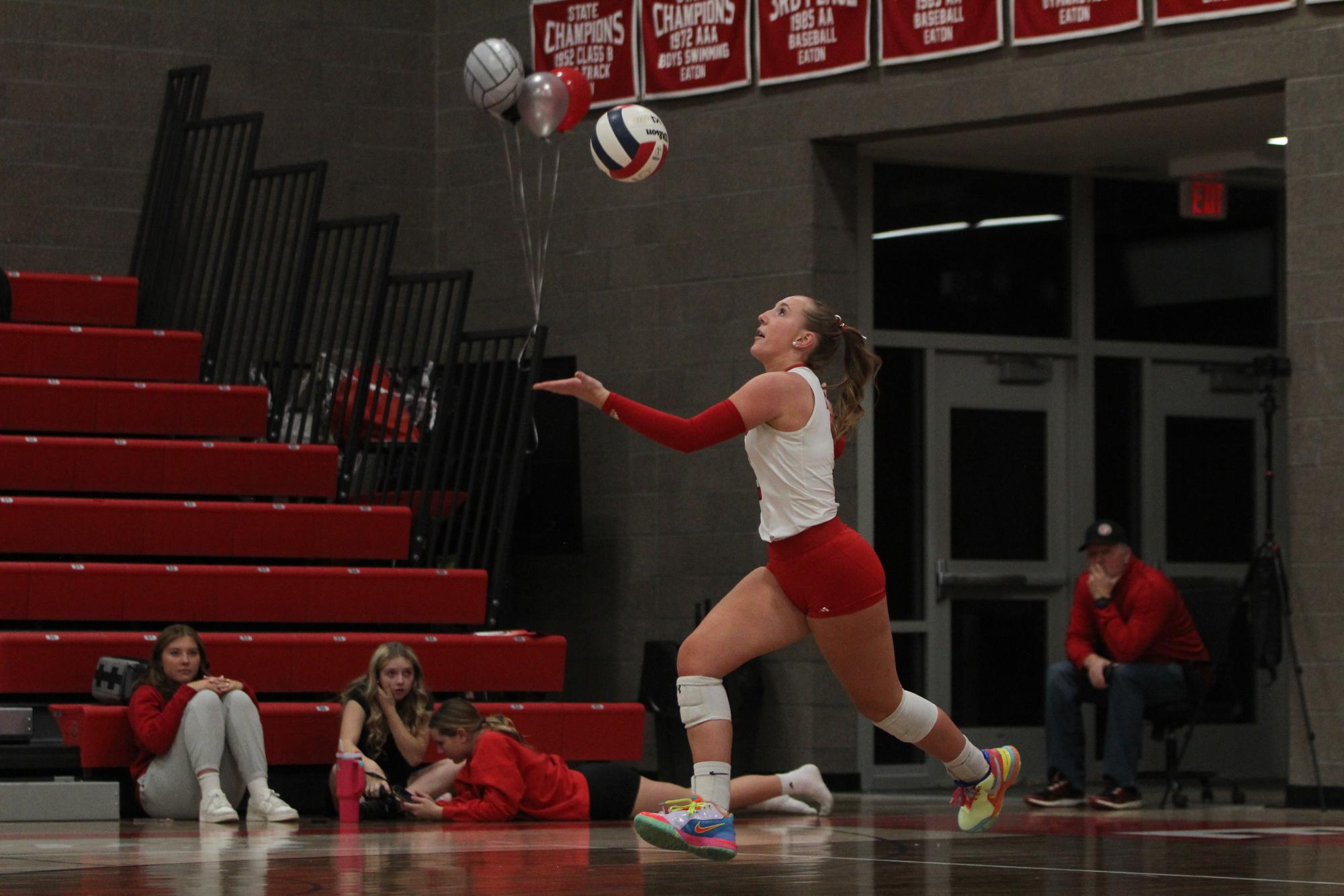 Eaton High School volleyball senior night photos