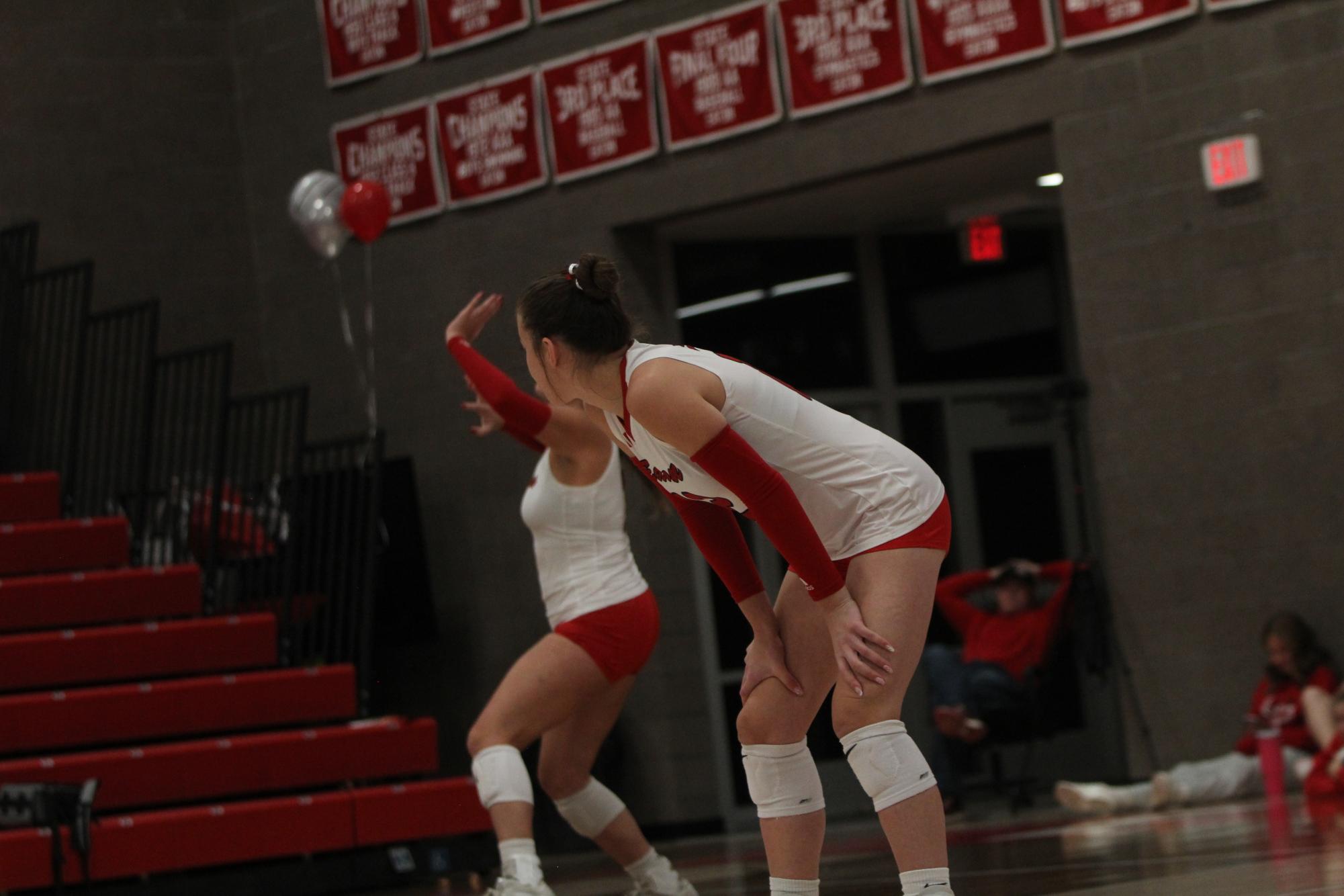 Eaton High School volleyball senior night photos