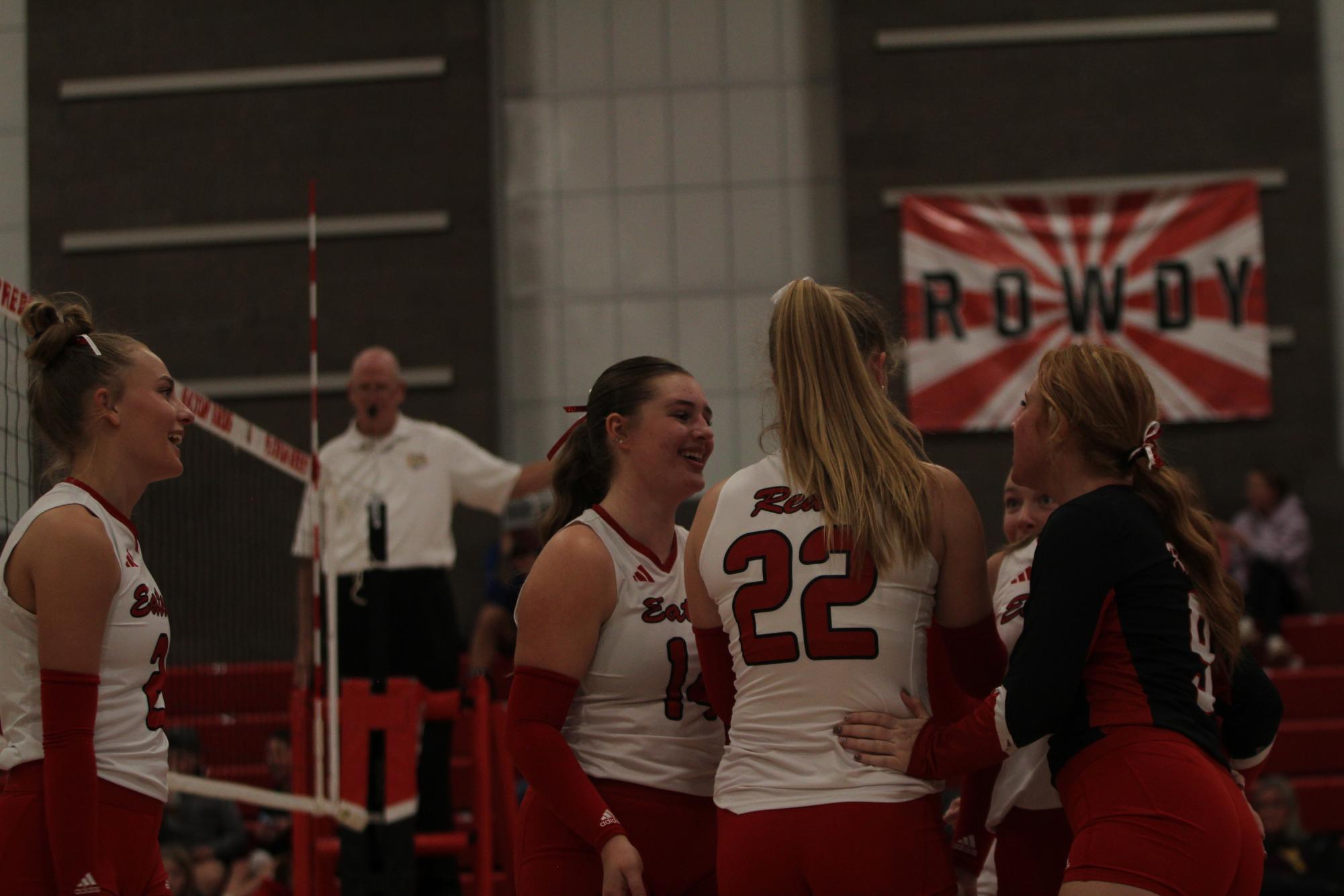 Eaton High School volleyball senior night photos