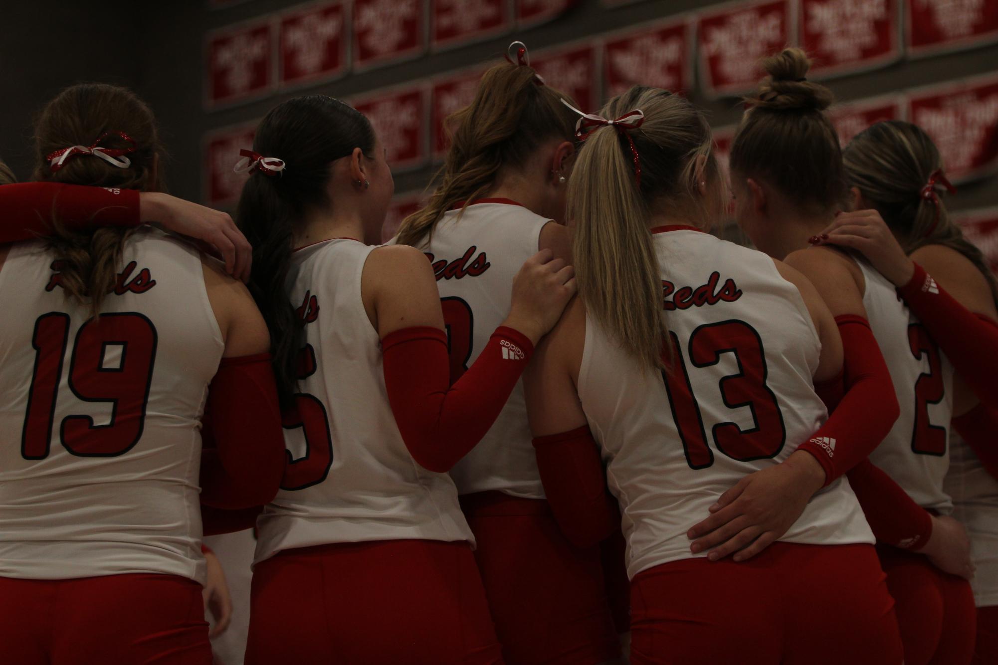 Eaton High School volleyball senior night photos