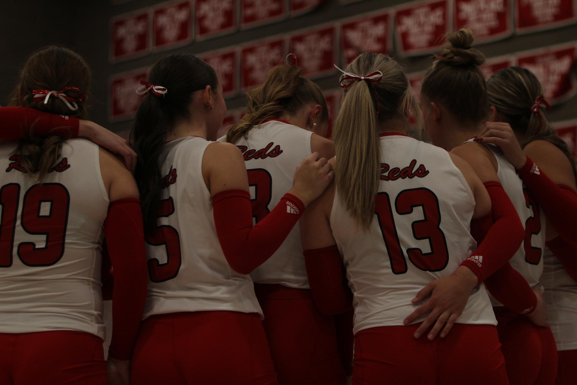 Eaton High School volleyball senior night photos