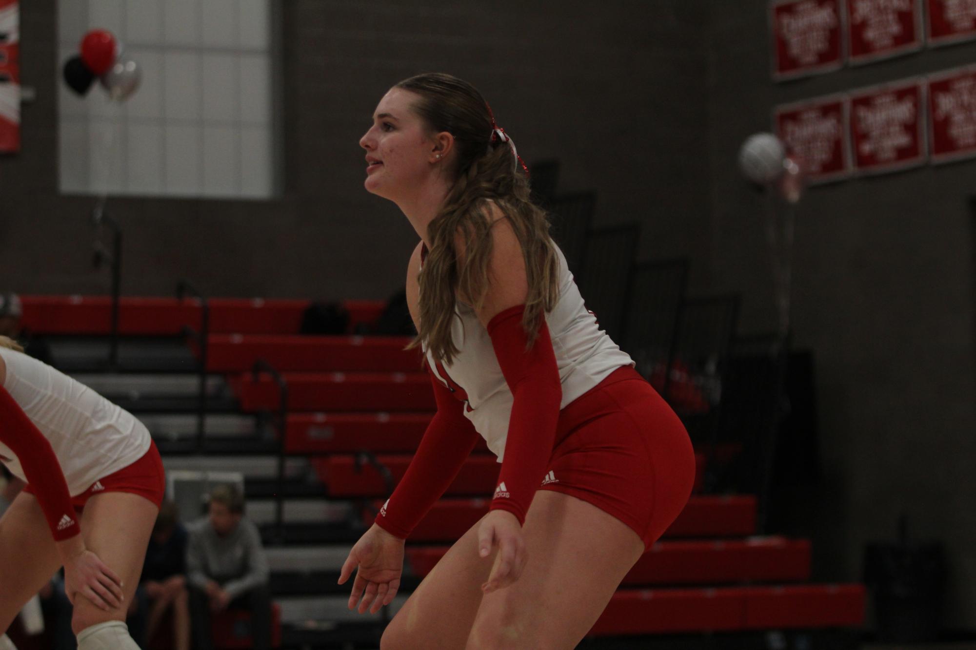 Eaton High School volleyball senior night photos