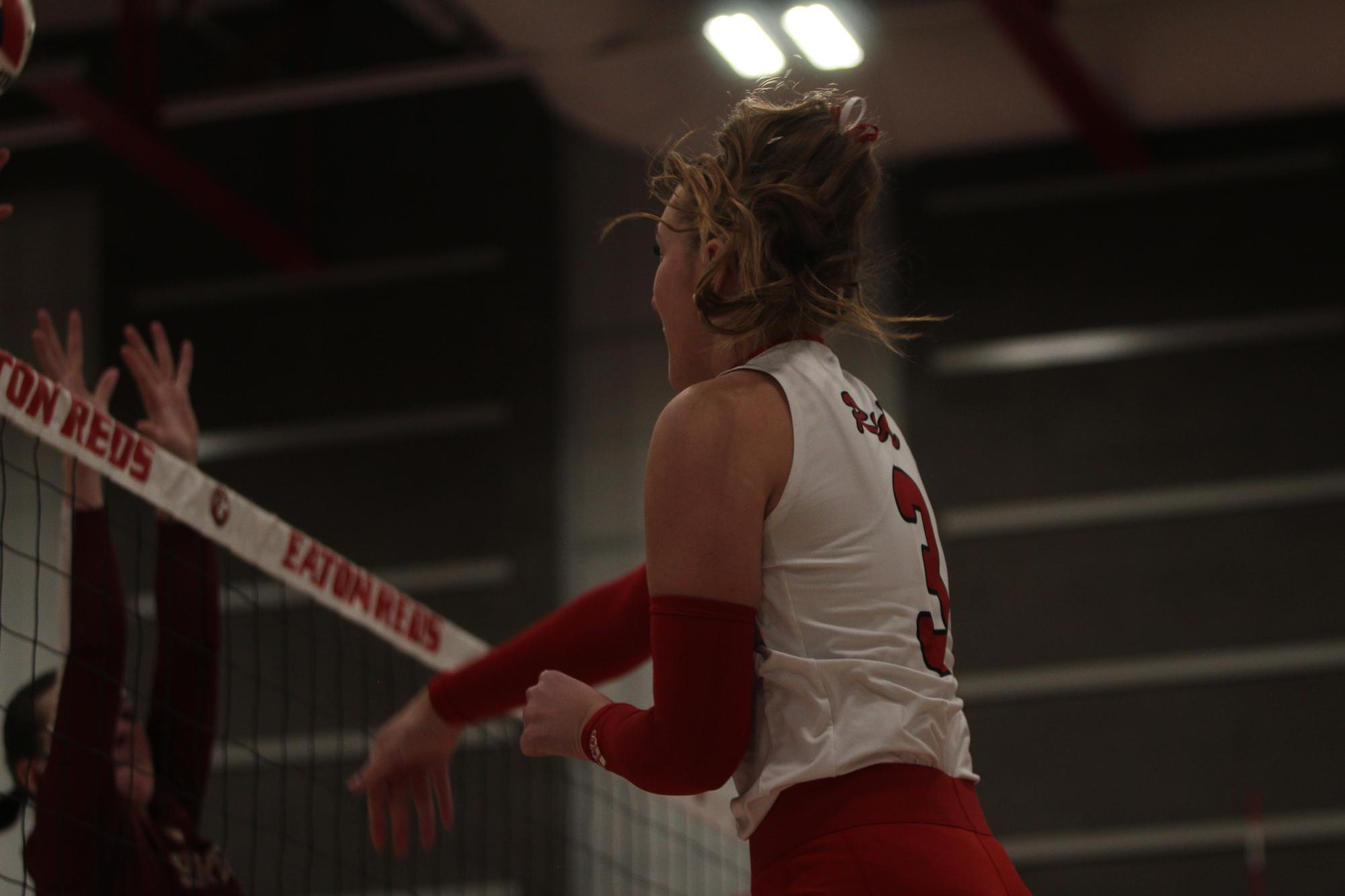 Eaton High School volleyball senior night photos