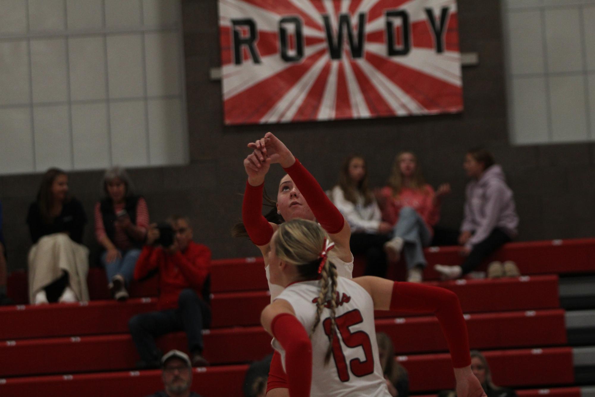 Eaton High School volleyball senior night photos