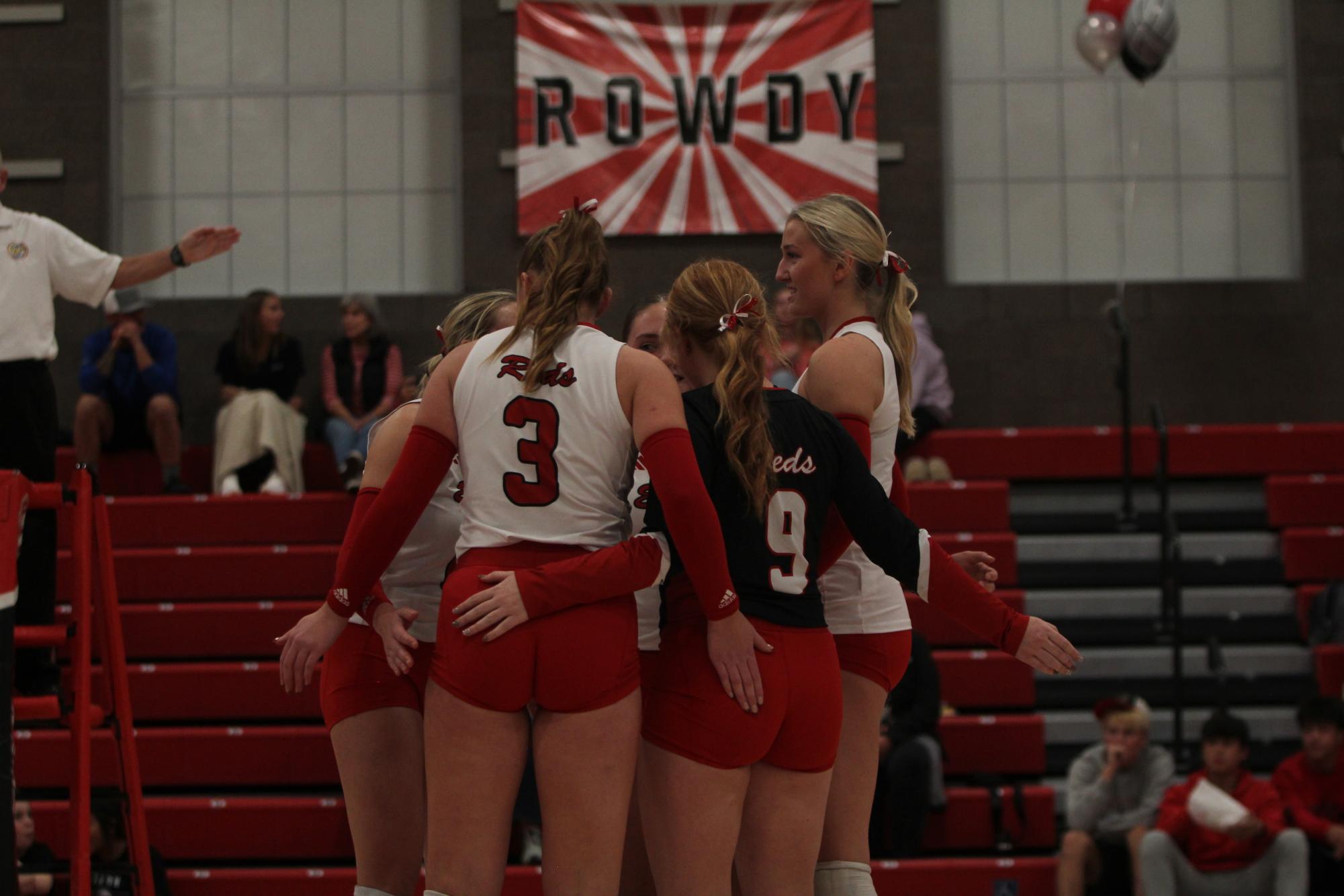 Eaton High School volleyball senior night photos