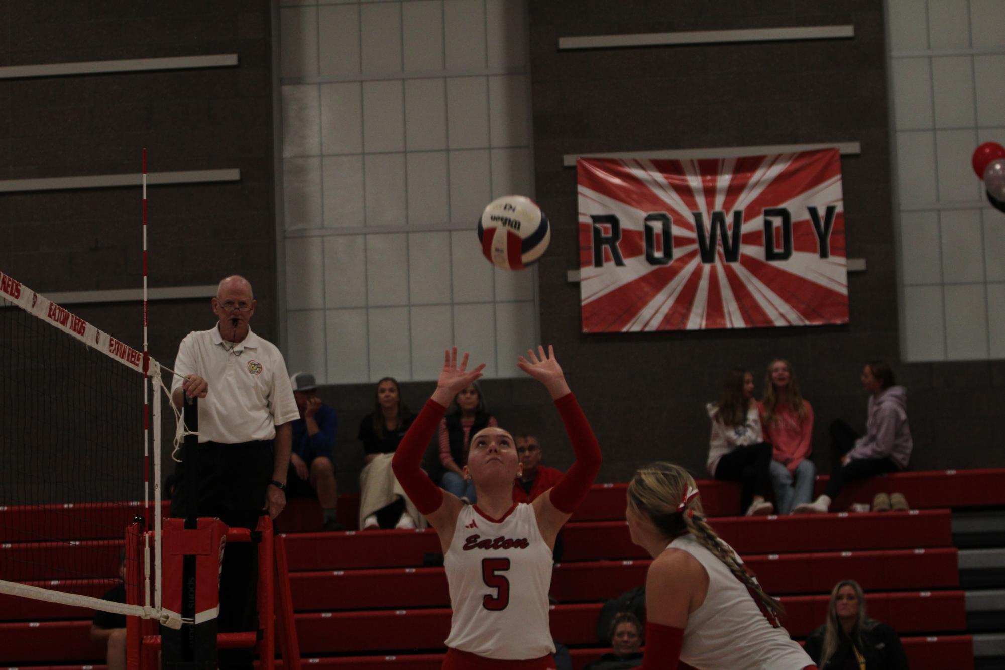 Eaton High School volleyball senior night photos