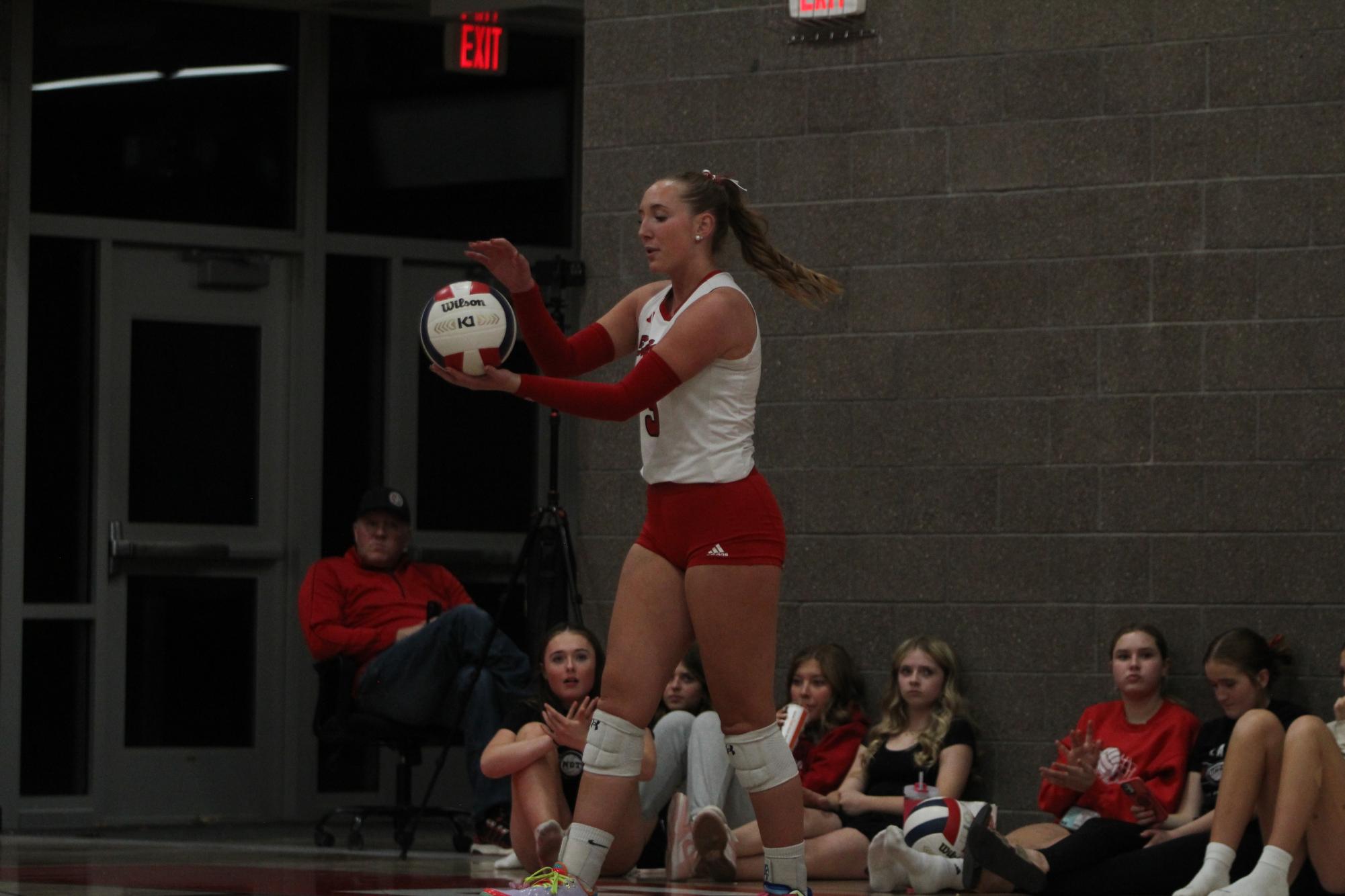 Eaton High School volleyball senior night photos