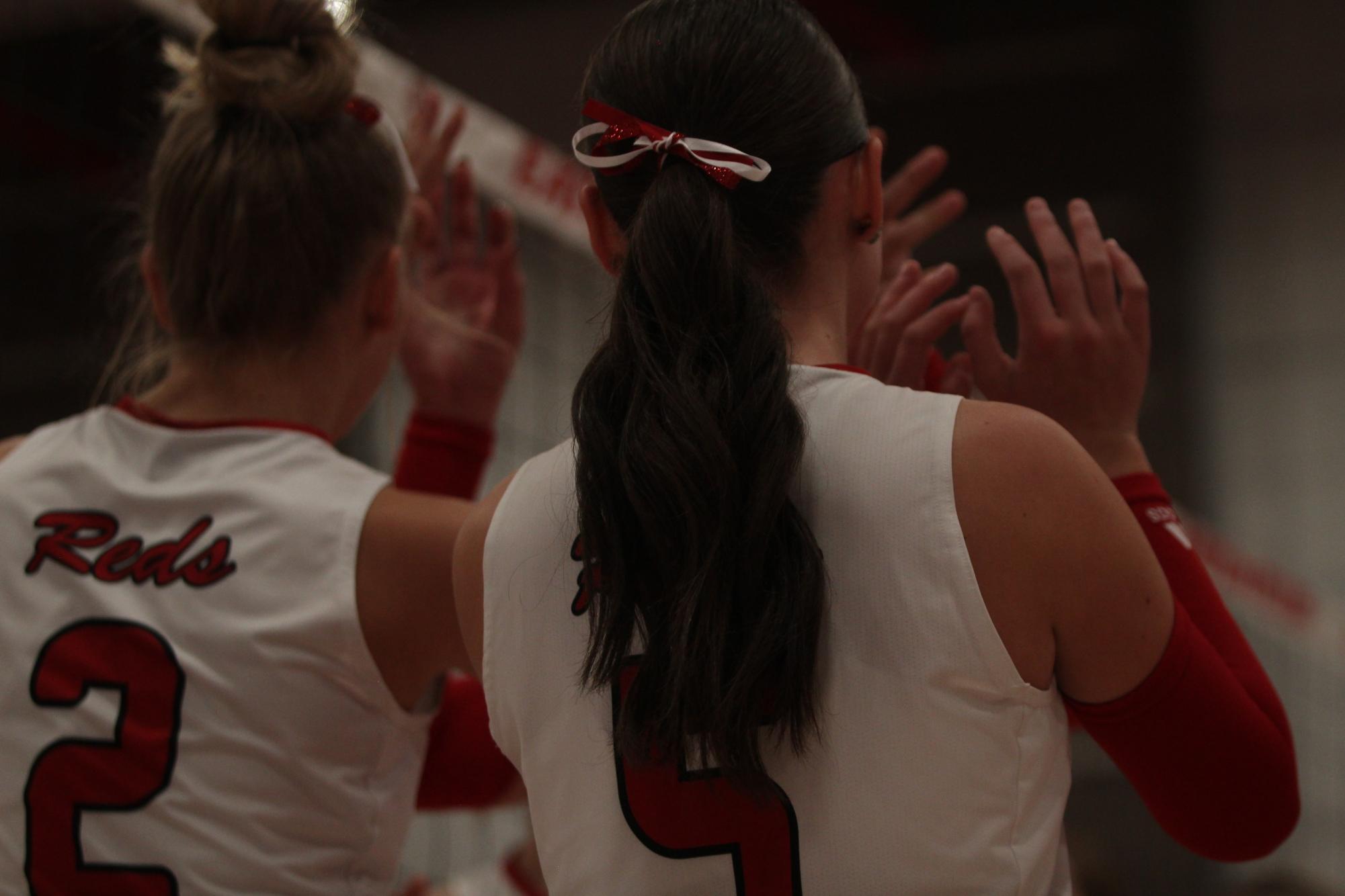 Eaton High School volleyball senior night photos