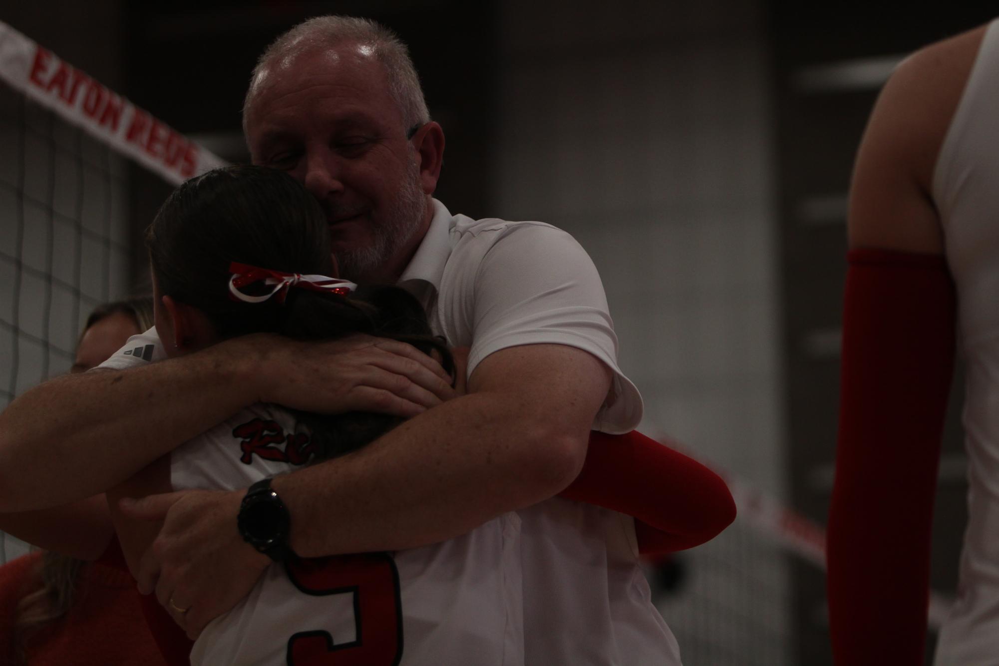 Eaton High School volleyball senior night photos