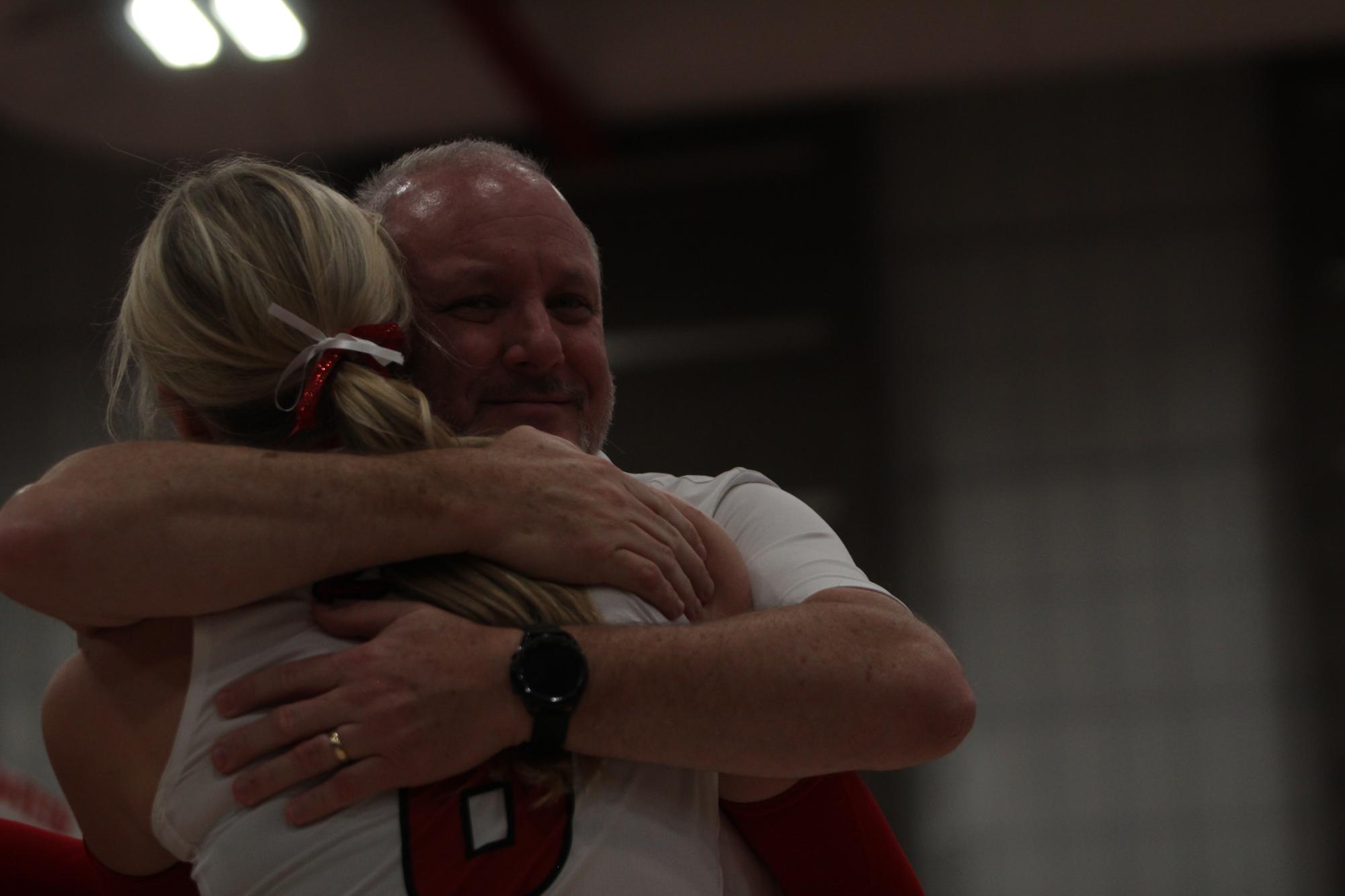 Eaton High School volleyball senior night photos