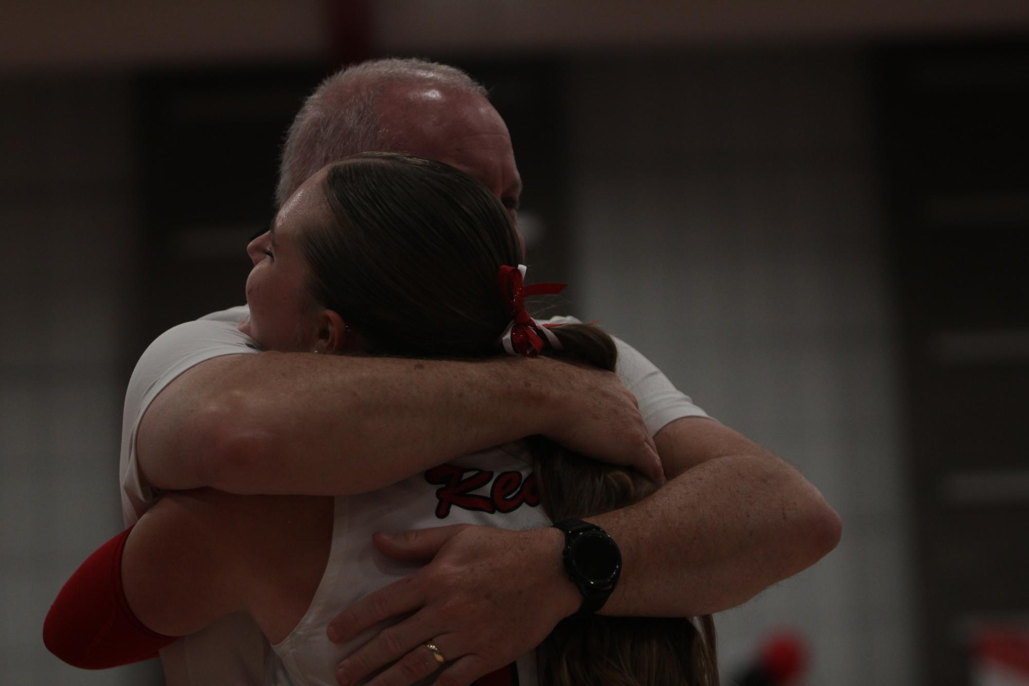 Eaton High School volleyball senior night photos