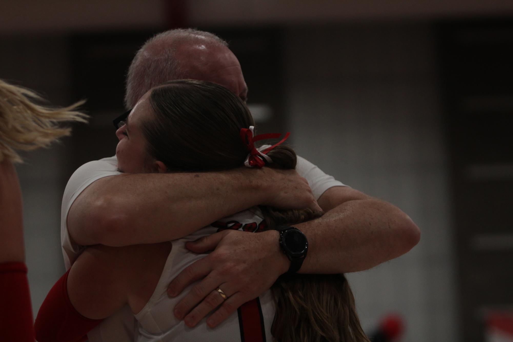 Eaton High School volleyball senior night photos