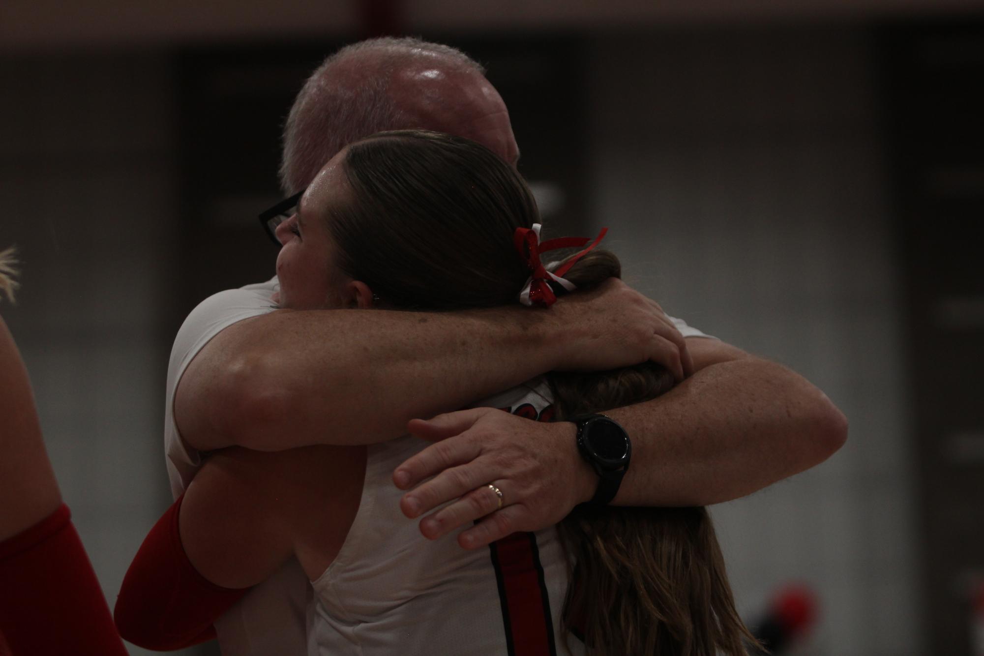 Eaton High School volleyball senior night photos