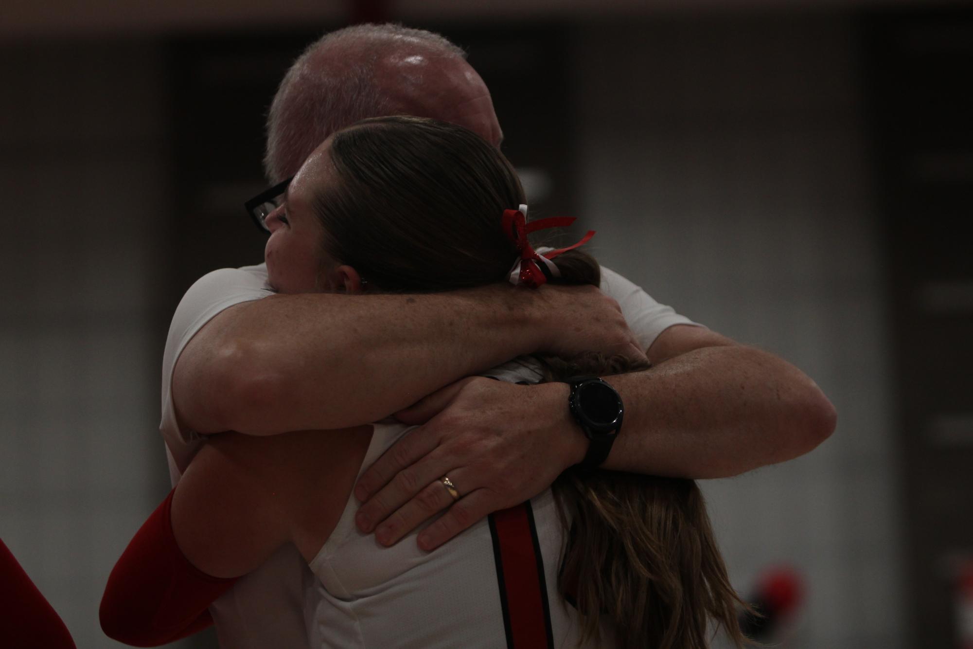 Eaton High School volleyball senior night photos