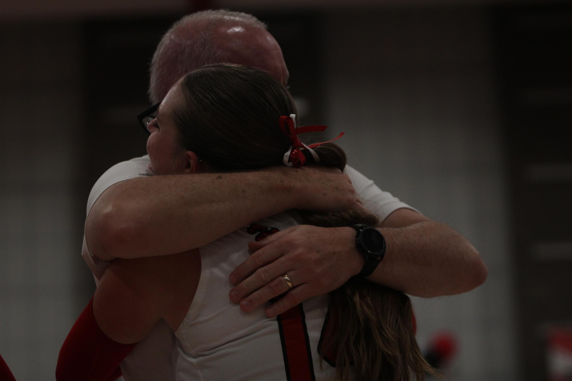 Eaton High School volleyball senior night photos