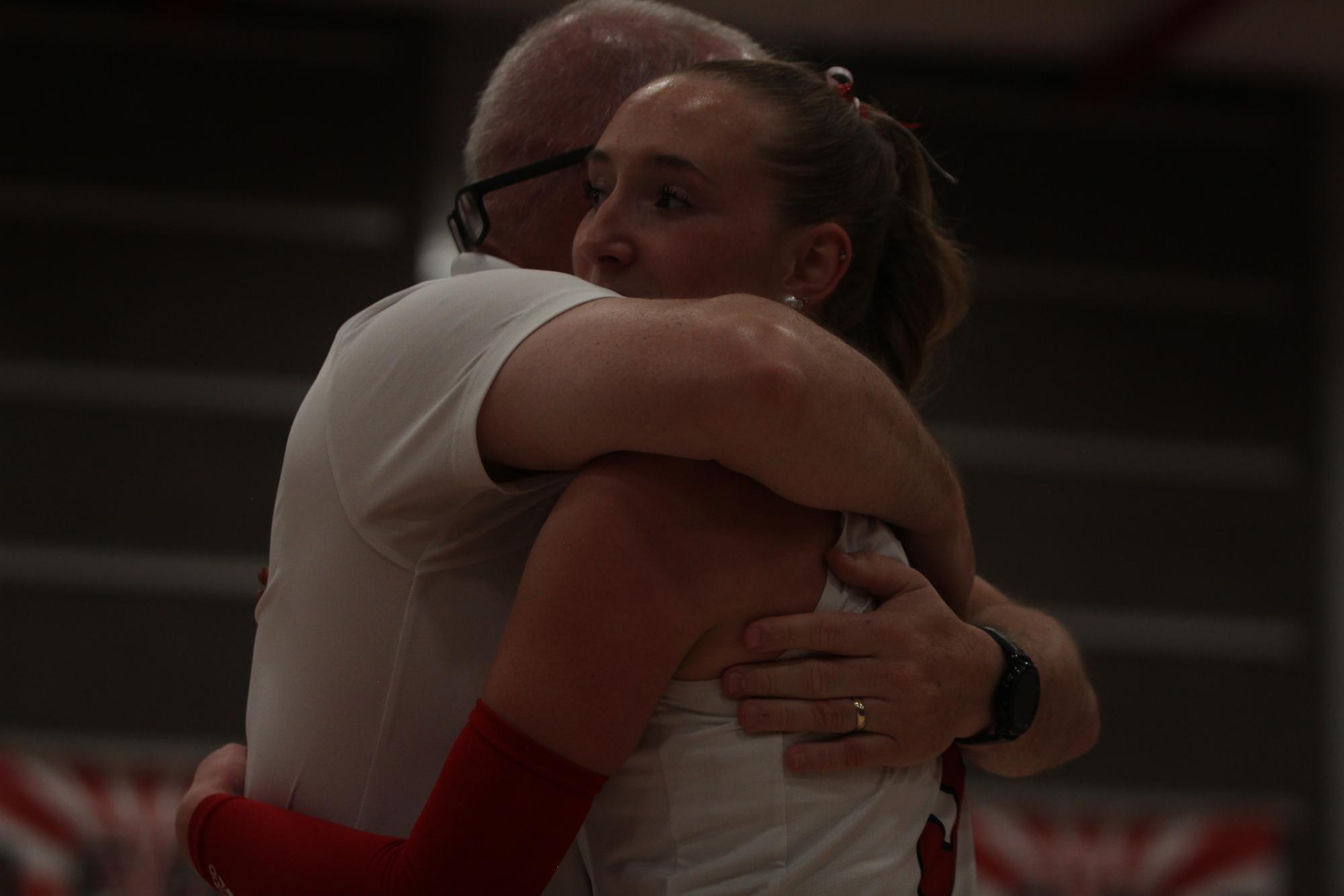 Eaton High School volleyball senior night photos