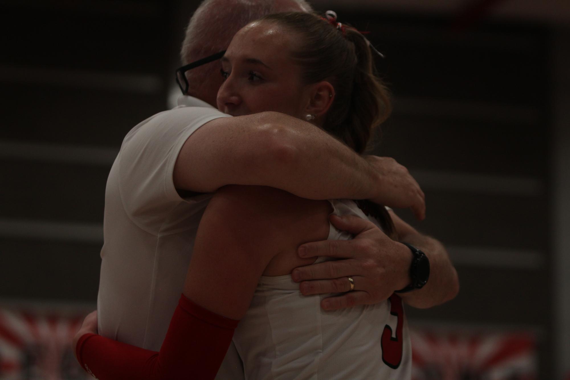 Eaton High School volleyball senior night photos