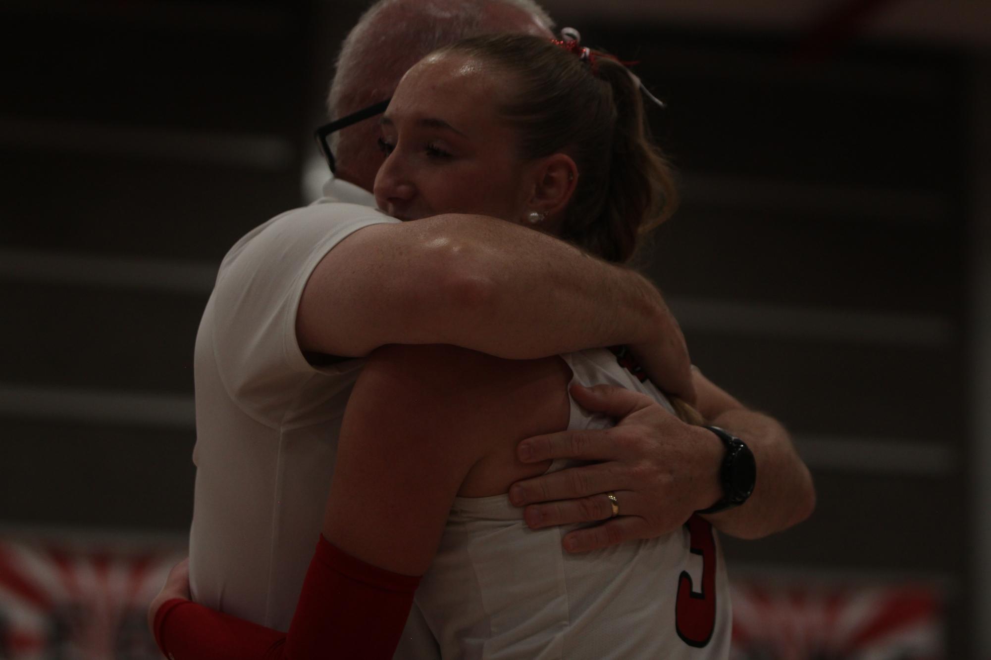 Eaton High School volleyball senior night photos