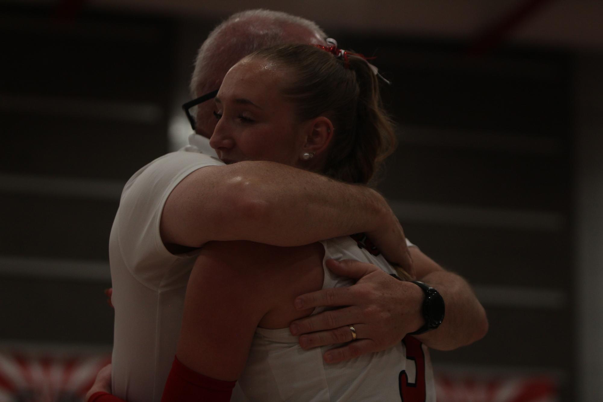 Eaton High School volleyball senior night photos