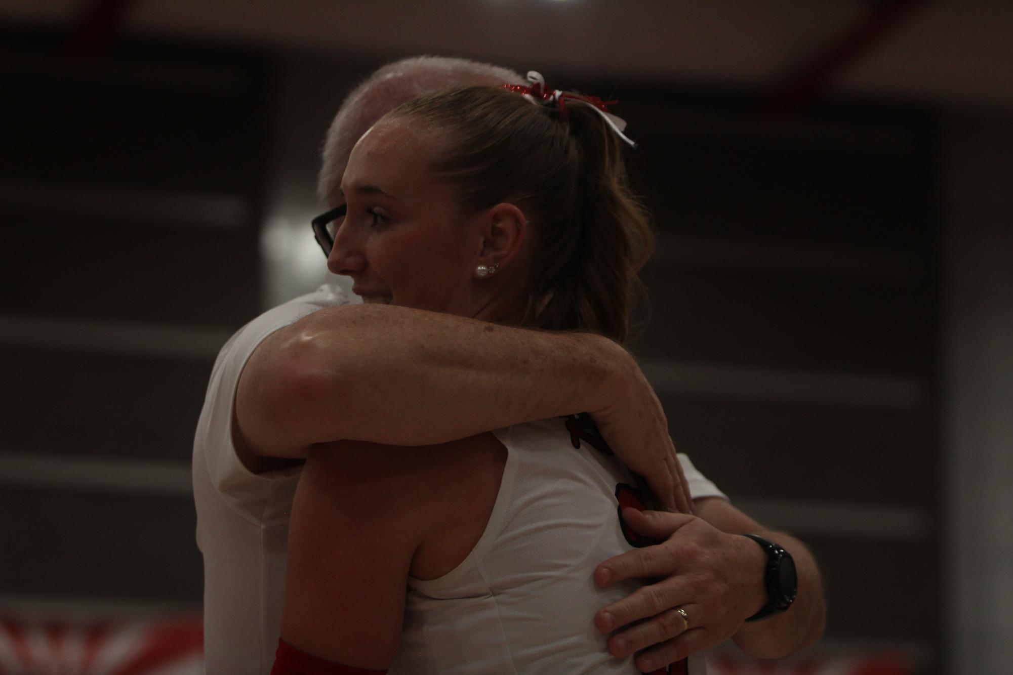 Eaton High School volleyball senior night photos