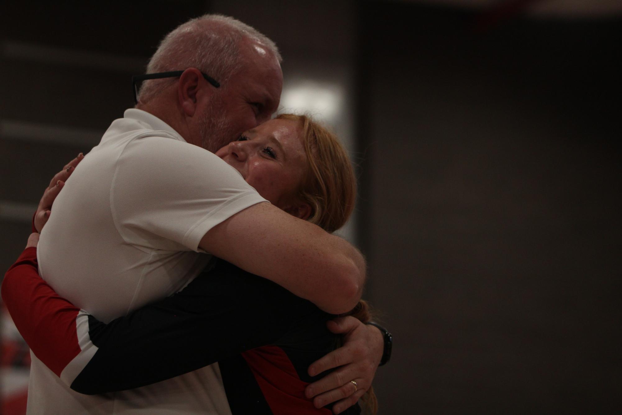 Eaton High School volleyball senior night photos