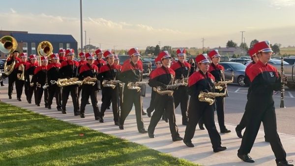 Eaton Marching Band preforms their best at State Competition