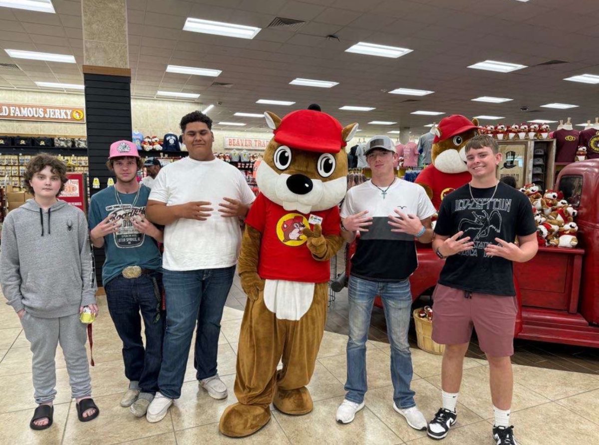 Ceaser Garcia standing in Buc-ees