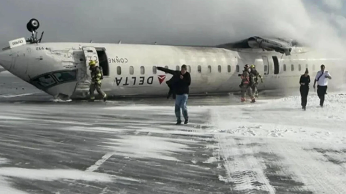 Delta Plane Crash in Toronto