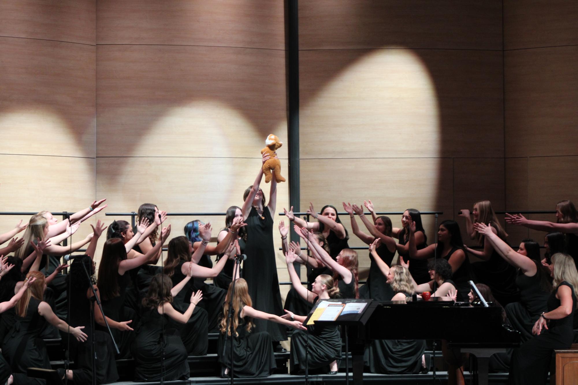 Fall choir concert riffs through the night