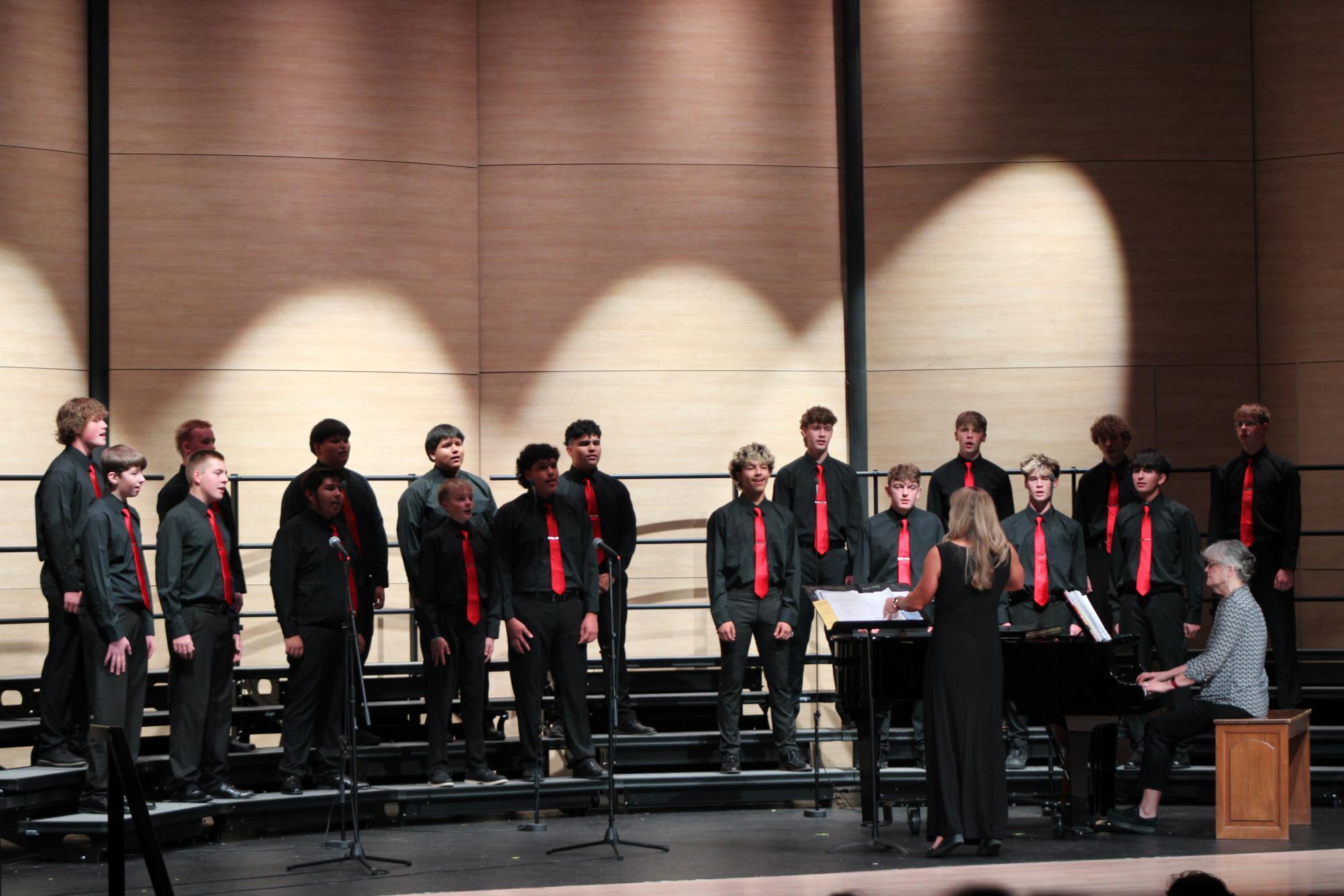 Fall choir concert riffs through the night