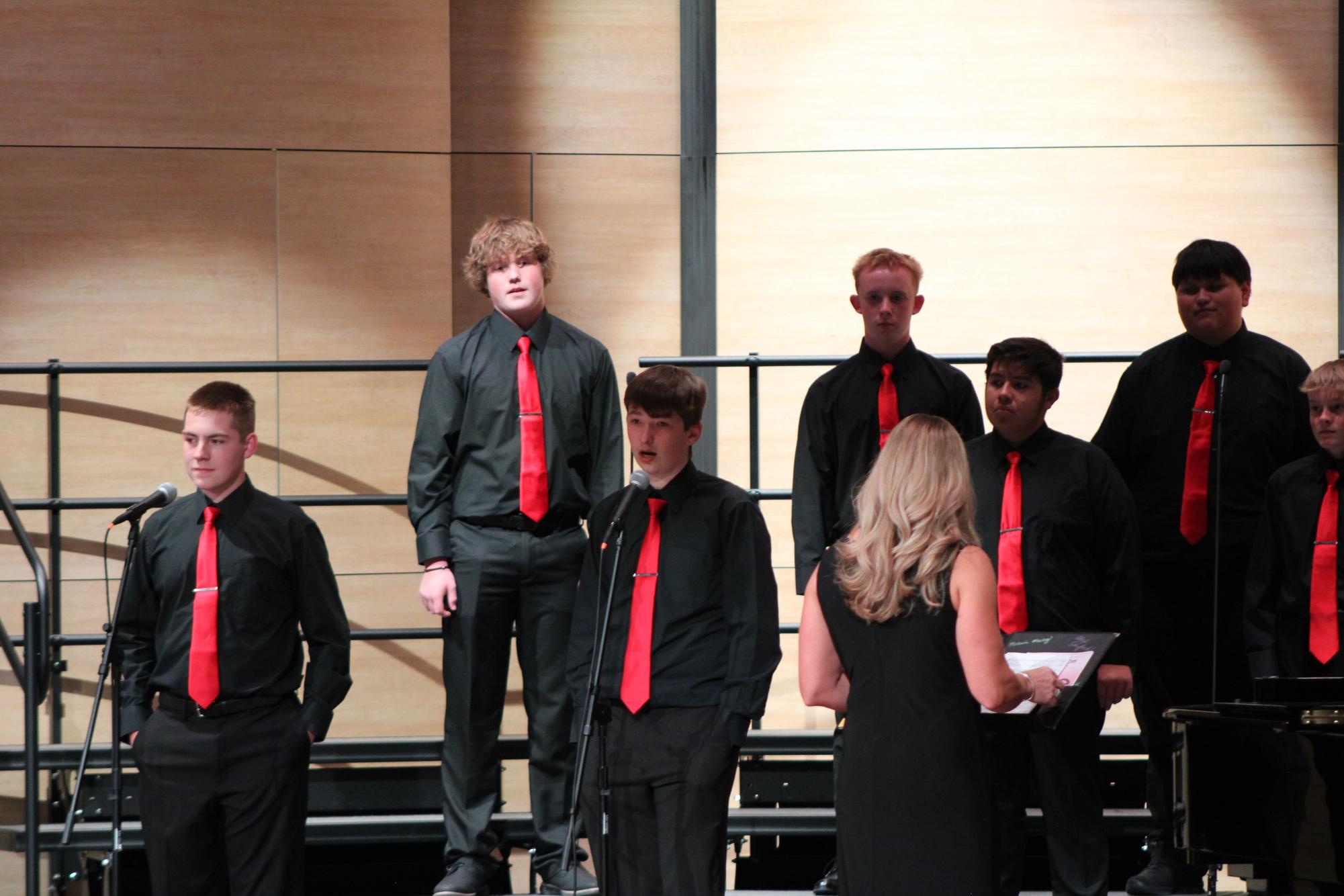 Fall choir concert riffs through the night