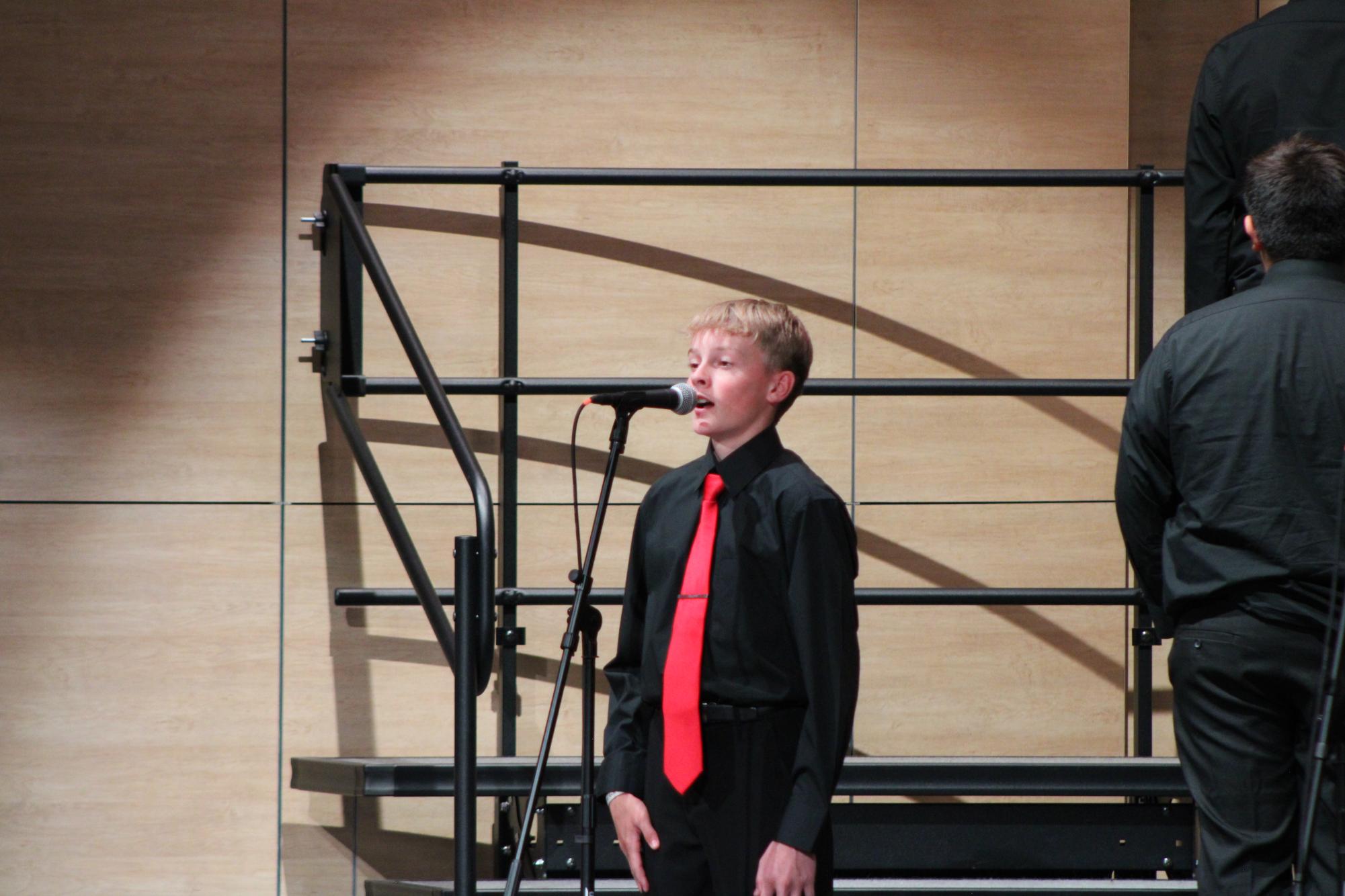 Fall choir concert riffs through the night