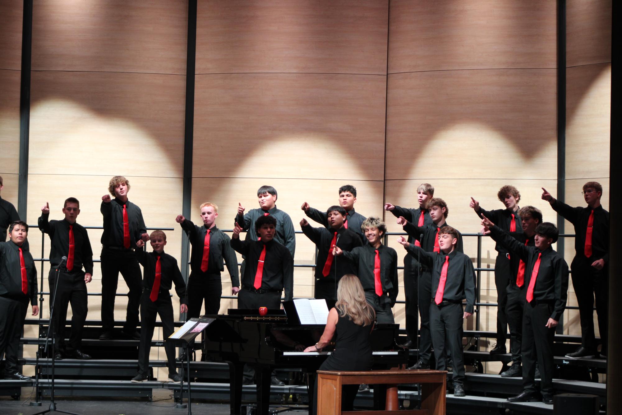 Fall choir concert riffs through the night