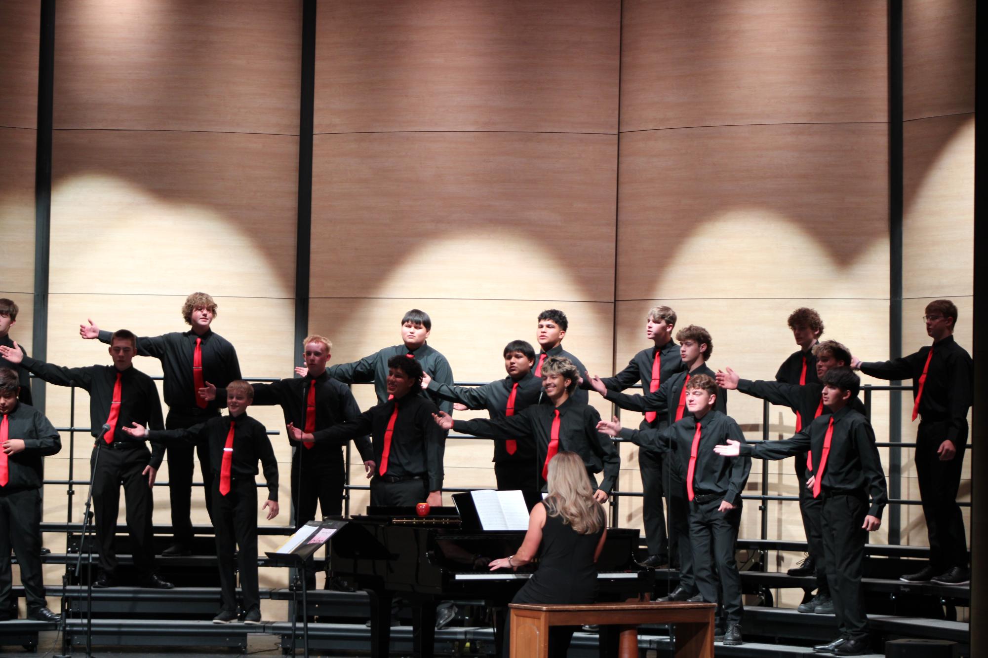 Fall choir concert riffs through the night