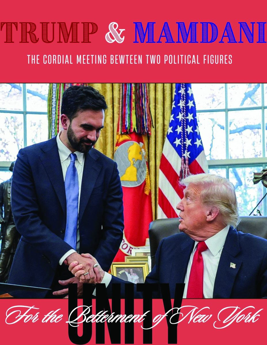 The cordial meeting between two politicians of opposing viewpoints