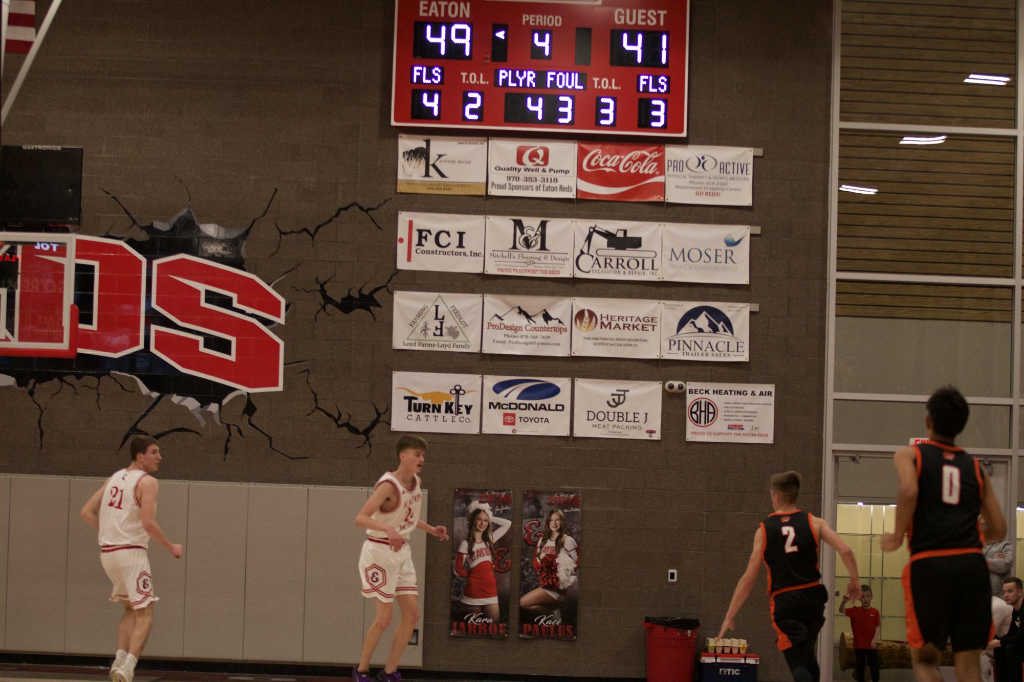Eaton Boys Basketball vs Wiggins